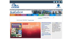 Desktop Screenshot of biblioteca.clacso.edu.ar